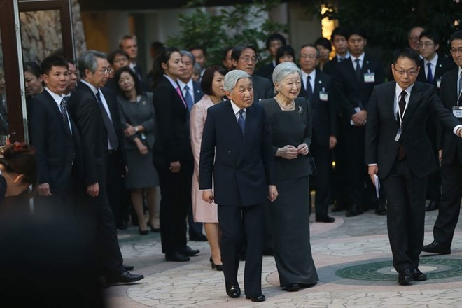 日本天皇与皇后会见JICA驻越志愿者 ảnh 1  日本天皇与皇后会见JICA驻越志愿者 ảnh 1