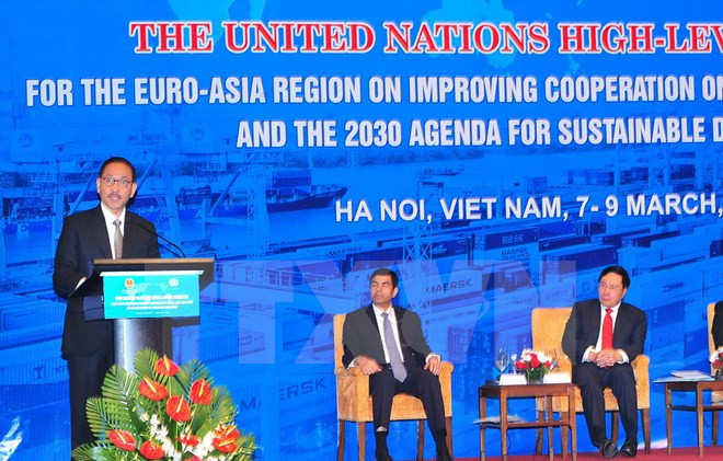 联合国欧亚地区关于贸易便利化峰会:大力推动国际贸易便利化进程 ảnh 1 联合国欧亚地区关于贸易便利化峰会:大力推动国际贸易便利化进程 ảnh 1