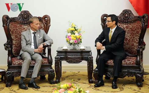 武德儋副总理会见全球基金执行主任马克•迪布尔 ảnh 1 武德儋副总理会见全球基金执行主任马克•迪布尔 ảnh 1