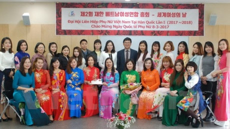 旅韩越南妇女协会第二次大会在韩国召开 ảnh 1 旅韩越南妇女协会第二次大会在韩国召开 ảnh 1
