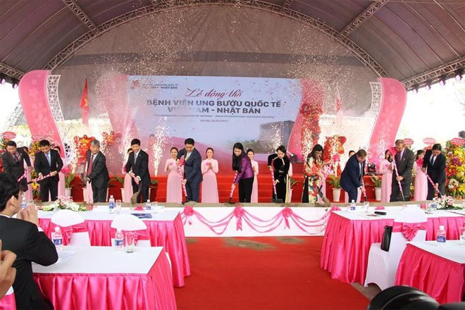 越日肿瘤国际医院正式动工兴建 ảnh 1