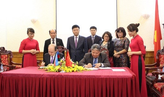 越南与阿塞拜疆两国司法部签署合作协议 ảnh 1 越南与阿塞拜疆两国司法部签署合作协议 ảnh 1