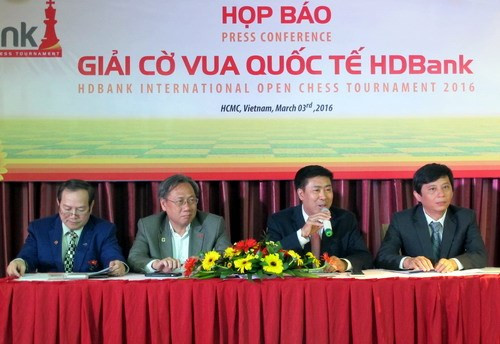 2016年“胡志明市开发银行杯”国际象棋锦标赛在胡志明市举行 ảnh 1