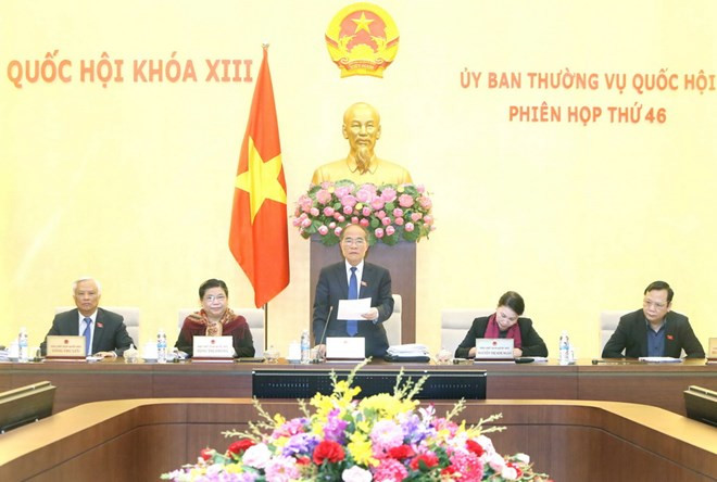 越南第十三届国会常务委员会第四十六次会议在河内开幕 ảnh 1 越南第十三届国会常务委员会第四十六次会议在河内开幕 ảnh 1