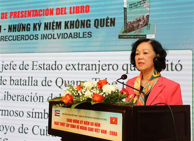 《菲德尔·卡斯特罗和越南——难忘的纪念》一书问世 ảnh 2 《菲德尔·卡斯特罗和越南——难忘的纪念》一书问世 ảnh 2