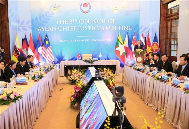 东盟首席法官理事会第八次会议开幕 ảnh 1 东盟首席法官理事会第八次会议开幕 ảnh 1