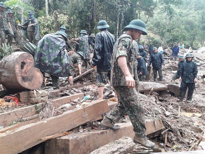 广平、广南泥石流灾害:全力搜救失踪人员 ảnh 2 广平、广南泥石流灾害:全力搜救失踪人员 ảnh 2