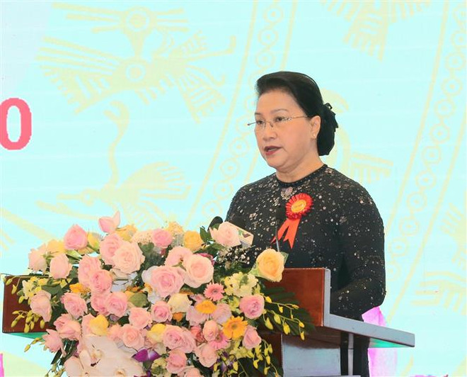 阮氏金银出席司法部门爱国竞赛大会 ảnh 1 阮氏金银出席司法部门爱国竞赛大会 ảnh 1