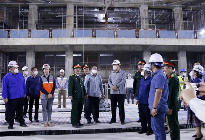 老越合作委员会主席高度评价越南援建老挝国会大厦项目的质量 ảnh 1 老越合作委员会主席高度评价越南援建老挝国会大厦项目的质量 ảnh 1