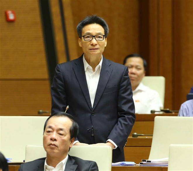 越南第十四届国会第十次会议：武德儋副总理呼吁民众与新冠肺炎疫情安全共处 ảnh 1