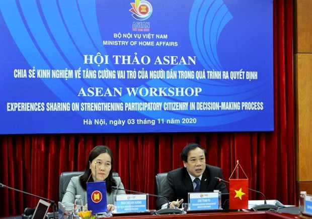 ASEAN 2020: 互相分享关于加强人民在决策过程中的作用的经验 ảnh 1