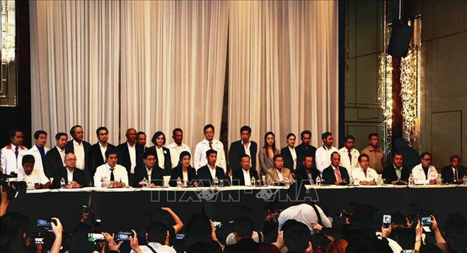 泰国大选:为泰党与其他6个小党派联合组阁 ảnh 1 泰国大选:为泰党与其他6个小党派联合组阁 ảnh 1