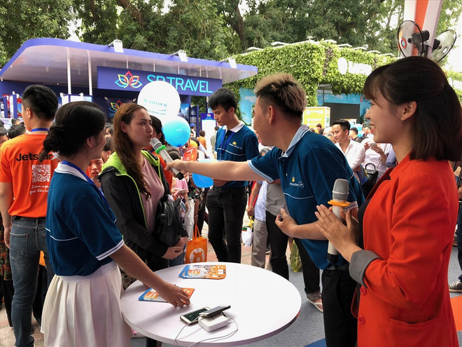 越航与捷星将在越南国际旅游展向游客推出购票优惠活动 ảnh 2 越航与捷星将在越南国际旅游展向游客推出购票优惠活动 ảnh 2