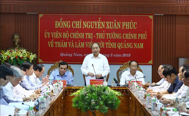 阮春福阮春福要求广南省致力促进经济规模翻一番 ảnh 1 阮春福阮春福要求广南省致力促进经济规模翻一番 ảnh 1