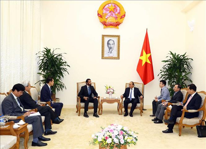 政府总理阮春福会见迪拜投资公司首席执行官 ảnh 2