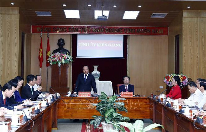 阮春福总理:坚江省已实现重大突破 ảnh 1 阮春福总理:坚江省已实现重大突破 ảnh 1