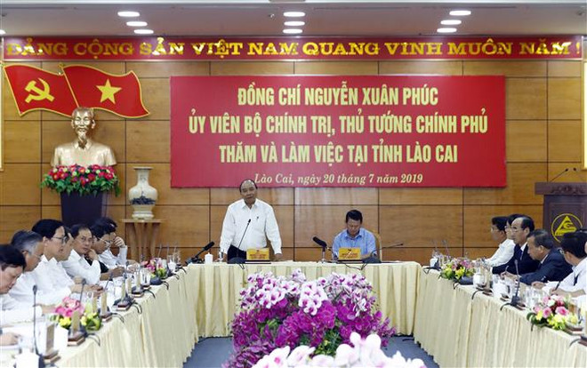 阮春福总理:老街省应努力跻身越南省份15强名单 ảnh 1 阮春福总理:老街省应努力跻身越南省份15强名单 ảnh 1