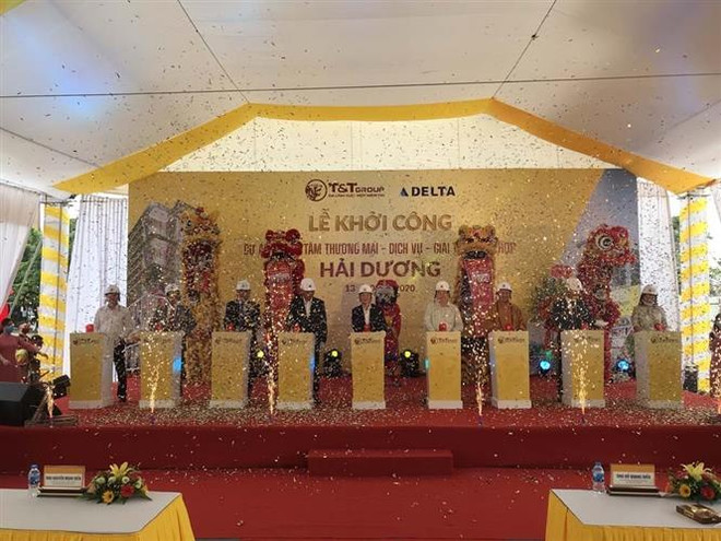 海阳省最现代的购物中心正式动工兴建 ảnh 1