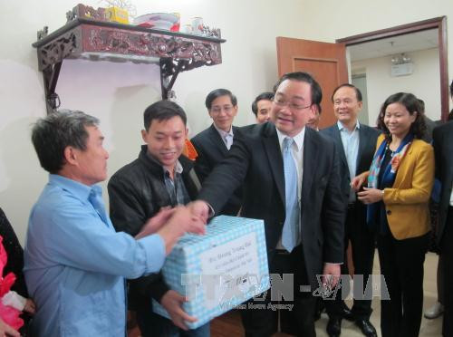 河内市委书记黄忠海来到升龙工业区调研 ảnh 3 河内市委书记黄忠海来到升龙工业区调研 ảnh 3