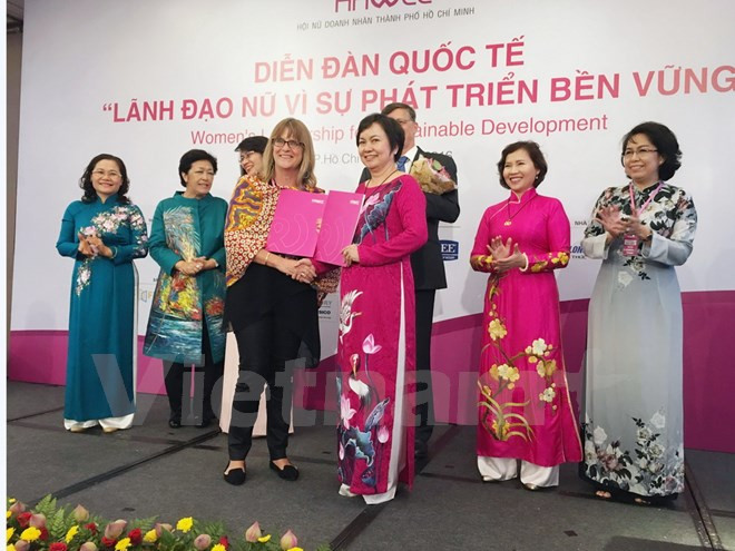 越南女企业家走向可持续发展 ảnh 1 越南女企业家走向可持续发展 ảnh 1