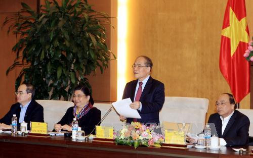 越南国家选举委员会第三次会议:全国选举单位184个 ảnh 1 越南国家选举委员会第三次会议:全国选举单位184个 ảnh 1