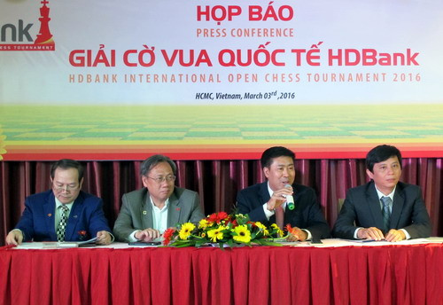 2016年“胡志明市开发银行杯”国际象棋公开赛共吸引世界180名棋手参赛 ảnh 1 2016年“胡志明市开发银行杯”国际象棋公开赛共吸引世界180名棋手参赛 ảnh 1