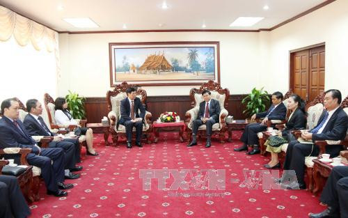 老挝领导人高度评价越南最高人民检察院所提供的帮助 ảnh 1 老挝领导人高度评价越南最高人民检察院所提供的帮助 ảnh 1