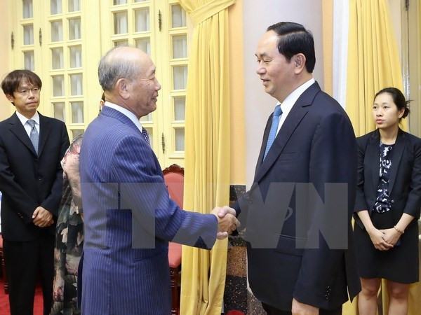 陈大光主席会见日本民间外交推进协会副会长中垣佳彦 ảnh 1 陈大光主席会见日本民间外交推进协会副会长中垣佳彦 ảnh 1