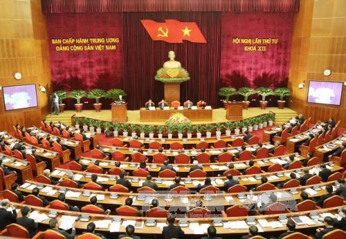 越共十二届四中全会第一天新闻公报 ảnh 1 越共十二届四中全会第一天新闻公报 ảnh 1