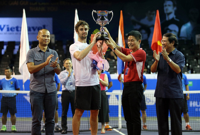 2016年越南网球公开赛:澳大利亚选手Jordan Thompson夺魁 ảnh 1 2016年越南网球公开赛:澳大利亚选手Jordan Thompson夺魁 ảnh 1