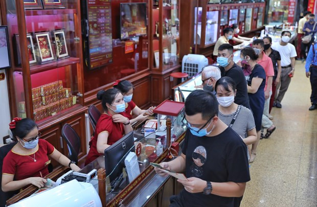 美联储加息 越南国内黄金价格上涨20万越盾 ảnh 1 美联储加息 越南国内黄金价格上涨20万越盾 ảnh 1