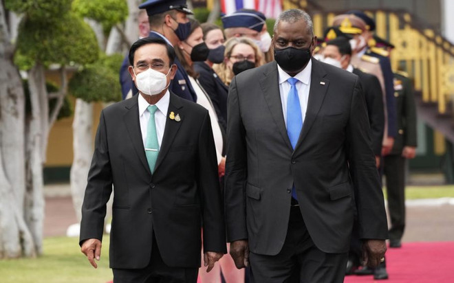 美国与泰国加强防务合作 ảnh 1