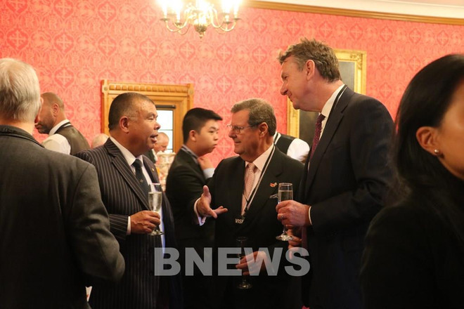 越英友好网络在英国上院举行年度晚宴 ảnh 1