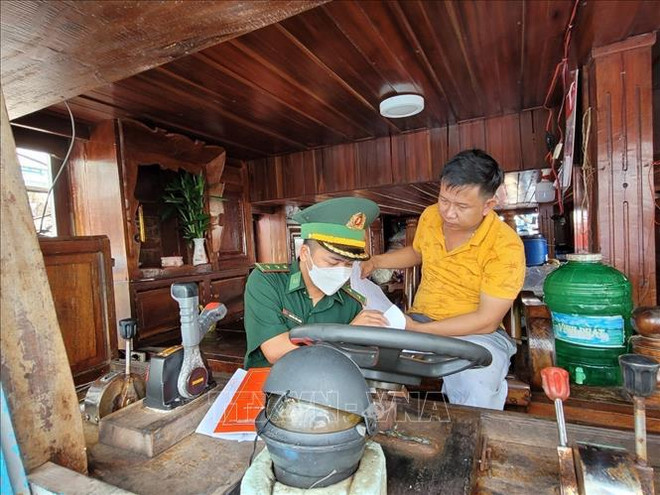 巴地头顿省配合预防打击IUU和海上违法犯罪行为 ảnh 1