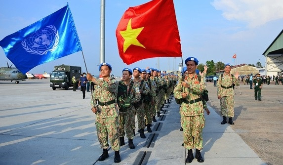 1号工兵队156名成员前往联合国(阿布耶伊)临时安全部队 ảnh 1 1号工兵队156名成员前往联合国(阿布耶伊)临时安全部队 ảnh 1