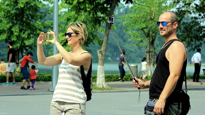 今年7月份河内接待外国游客量同比增长17% ảnh 1 今年7月份河内接待外国游客量同比增长17% ảnh 1