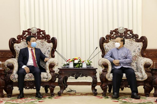 越南企业与老挝政府携手共同抗击新冠肺炎疫情 ảnh 2 越南企业与老挝政府携手共同抗击新冠肺炎疫情 ảnh 2