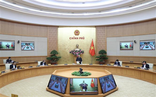 越南政府召开会议 就受新冠肺炎疫情影响的惠民政策措施进行讨论 ảnh 1 越南政府召开会议 就受新冠肺炎疫情影响的惠民政策措施进行讨论 ảnh 1