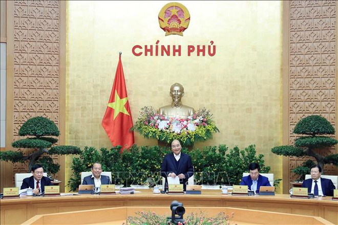 政府12月份例行会议集中讨论立法工作 ảnh 1 政府12月份例行会议集中讨论立法工作 ảnh 1