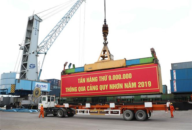 2019年归仁港货物吞吐量同比增长9% ảnh 1 2019年归仁港货物吞吐量同比增长9% ảnh 1