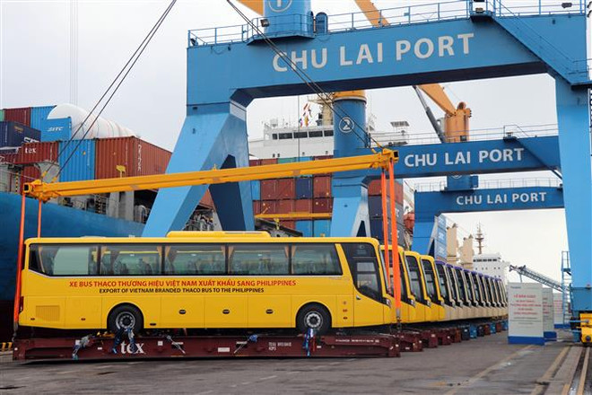 THACO向菲律宾出口越南品牌大巴车 ảnh 2