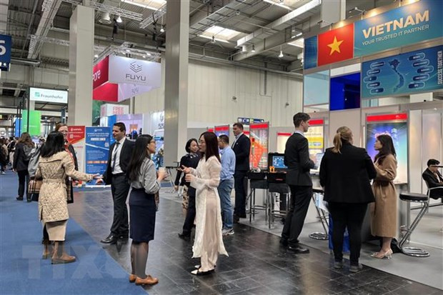 诸多越南企业参加德国汉诺威工业博览会 ảnh 1