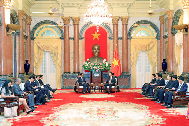 陈大光主席:越通社和新华社应为进一步深化越中两国友好感情和互相信任、互相了解做出贡献 ảnh 3 陈大光主席:越通社和新华社应为进一步深化越中两国友好感情和互相信任、互相了解做出贡献 ảnh 3