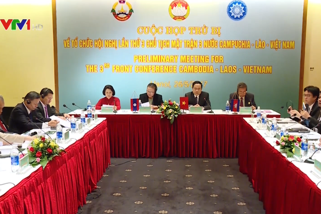 越老柬三国阵线主席第3次会议将于6月25日在河内举行 ảnh 1
