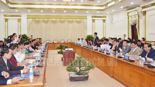 胡志明市庆祝越老建交55周年暨越柬建交50周年 ảnh 1 胡志明市庆祝越老建交55周年暨越柬建交50周年 ảnh 1