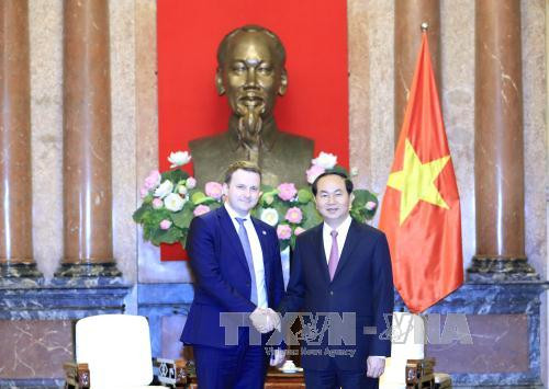 国家主席陈大光会见俄罗斯经济发展部长奥列什金 ảnh 1