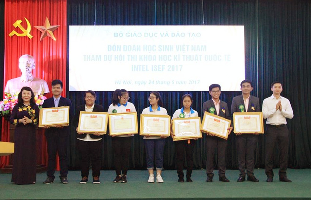越南在Intel ISEF 2017获奖成绩排名上位居第三 ảnh 2 越南在Intel ISEF 2017获奖成绩排名上位居第三 ảnh 2