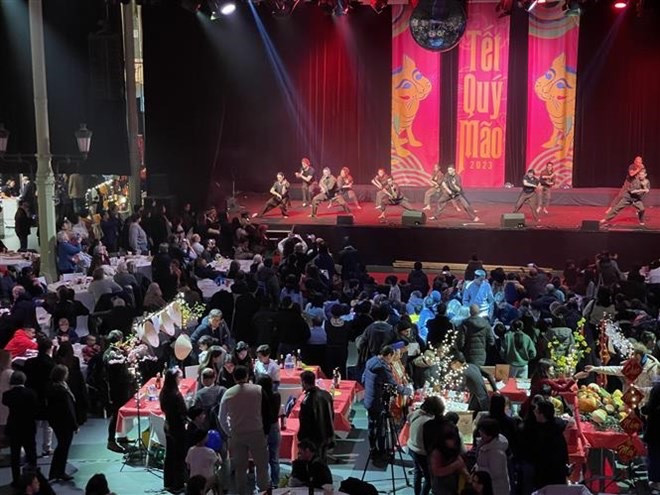 旅居法国和德国越南人社群纷纷开展喜迎新春佳节活动 ảnh 1