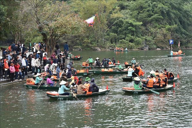 2023癸卯年春节假期宁平省接待游客量达近40万人次 ảnh 1 2023癸卯年春节假期宁平省接待游客量达近40万人次 ảnh 1