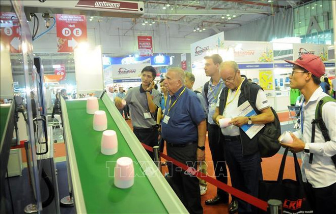 2019年越南国际塑料橡胶工业展览会在胡志明市开幕 ảnh 2 2019年越南国际塑料橡胶工业展览会在胡志明市开幕 ảnh 2